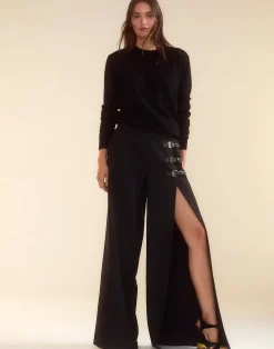 Cynthia Rowley Keir Kilt Pant BLACK Online