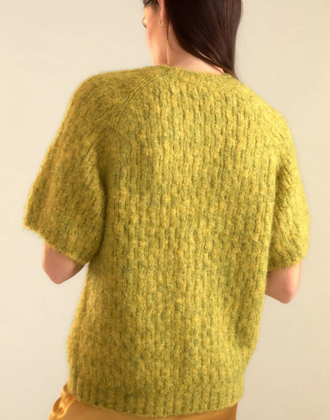 Cynthia Rowley Kendal Knit Sweater GREEN New