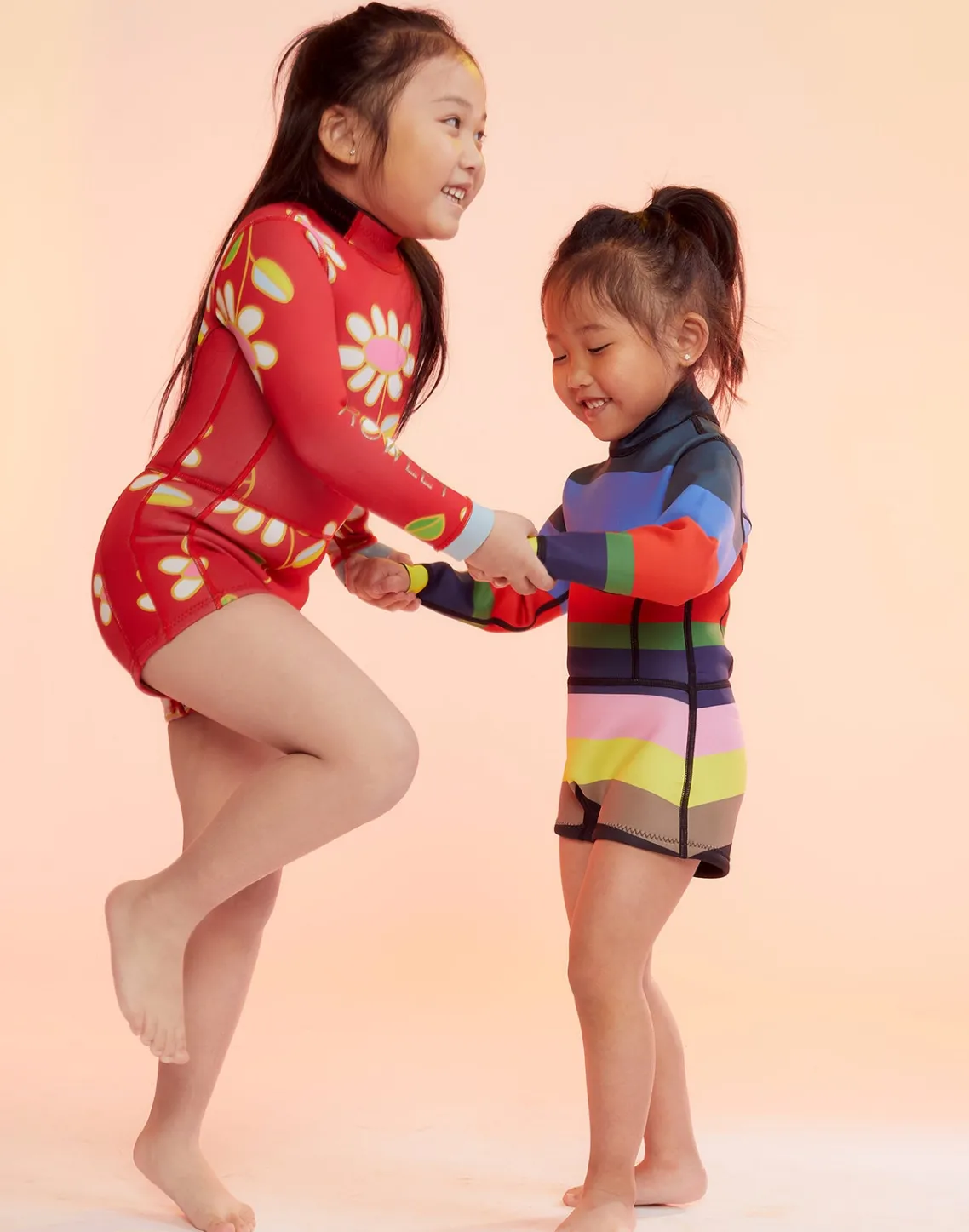 Cynthia Rowley Kids Floral Wetsuit Red Clearance