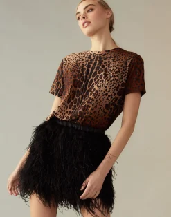 Cynthia Rowley Leopard Tee LEOPD Best