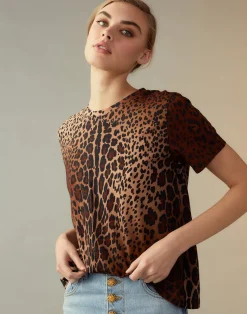 Cynthia Rowley Leopard Tee LEOPD Best
