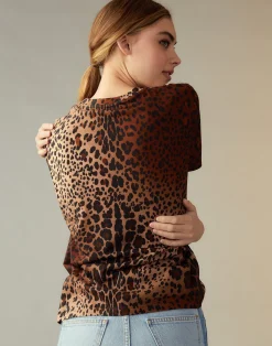 Cynthia Rowley Leopard Tee LEOPD Best