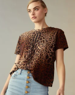 Cynthia Rowley Leopard Tee LEOPD Best