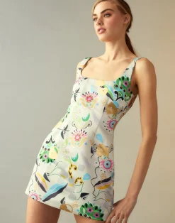 Cynthia Rowley Love Locket Dress WHTMT Hot