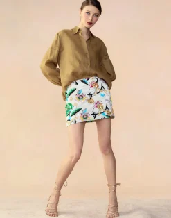 Cynthia Rowley Love Locket Skirt WHTML Discount