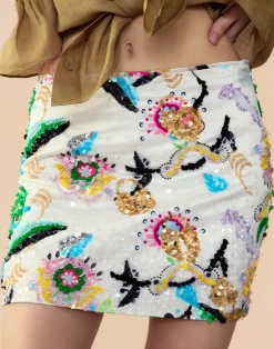 Cynthia Rowley Love Locket Skirt WHTML Discount