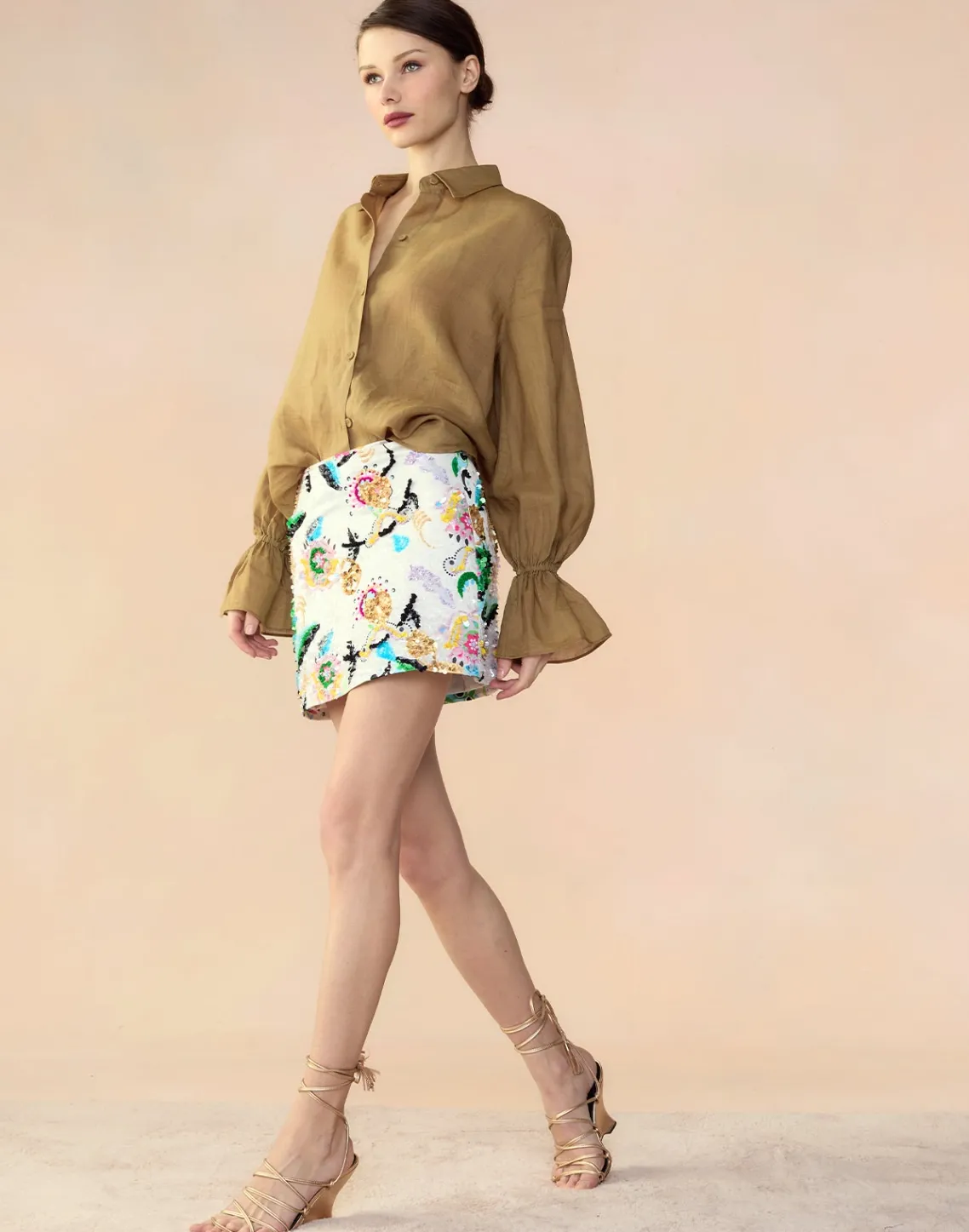 Cynthia Rowley Love Locket Skirt WHTML Discount