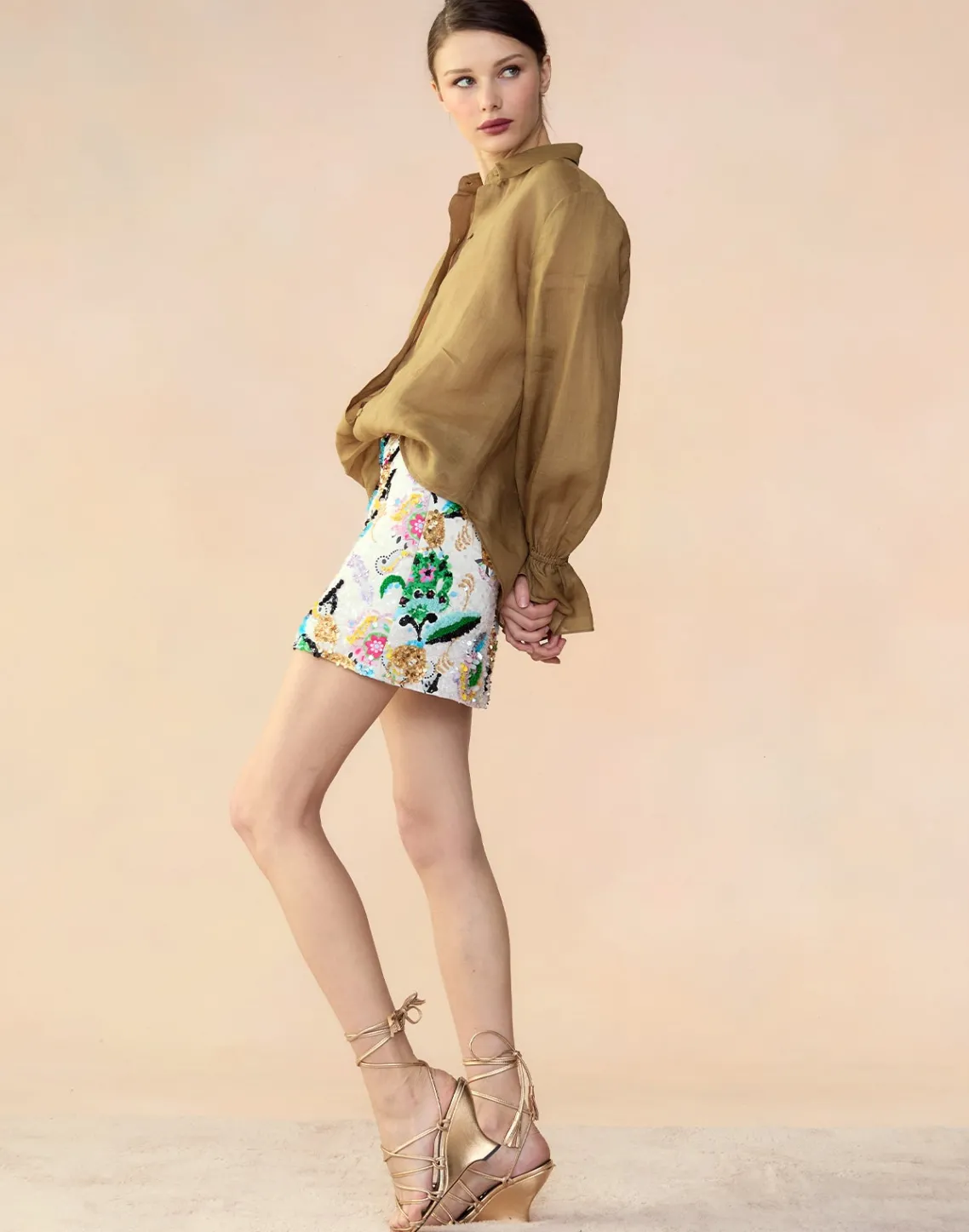 Cynthia Rowley Love Locket Skirt WHTML Discount