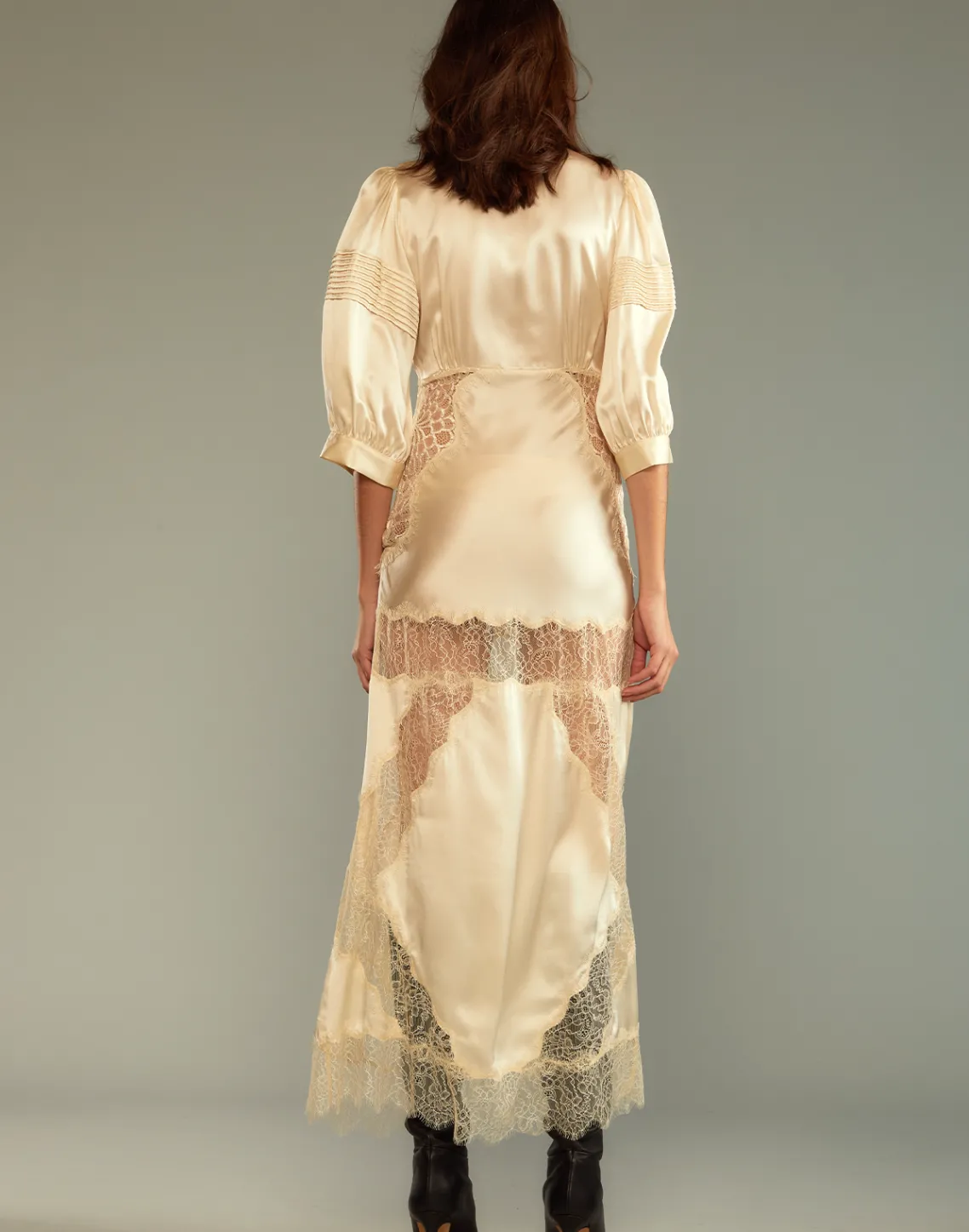 Cynthia Rowley Lure Lace Dress IVORY New