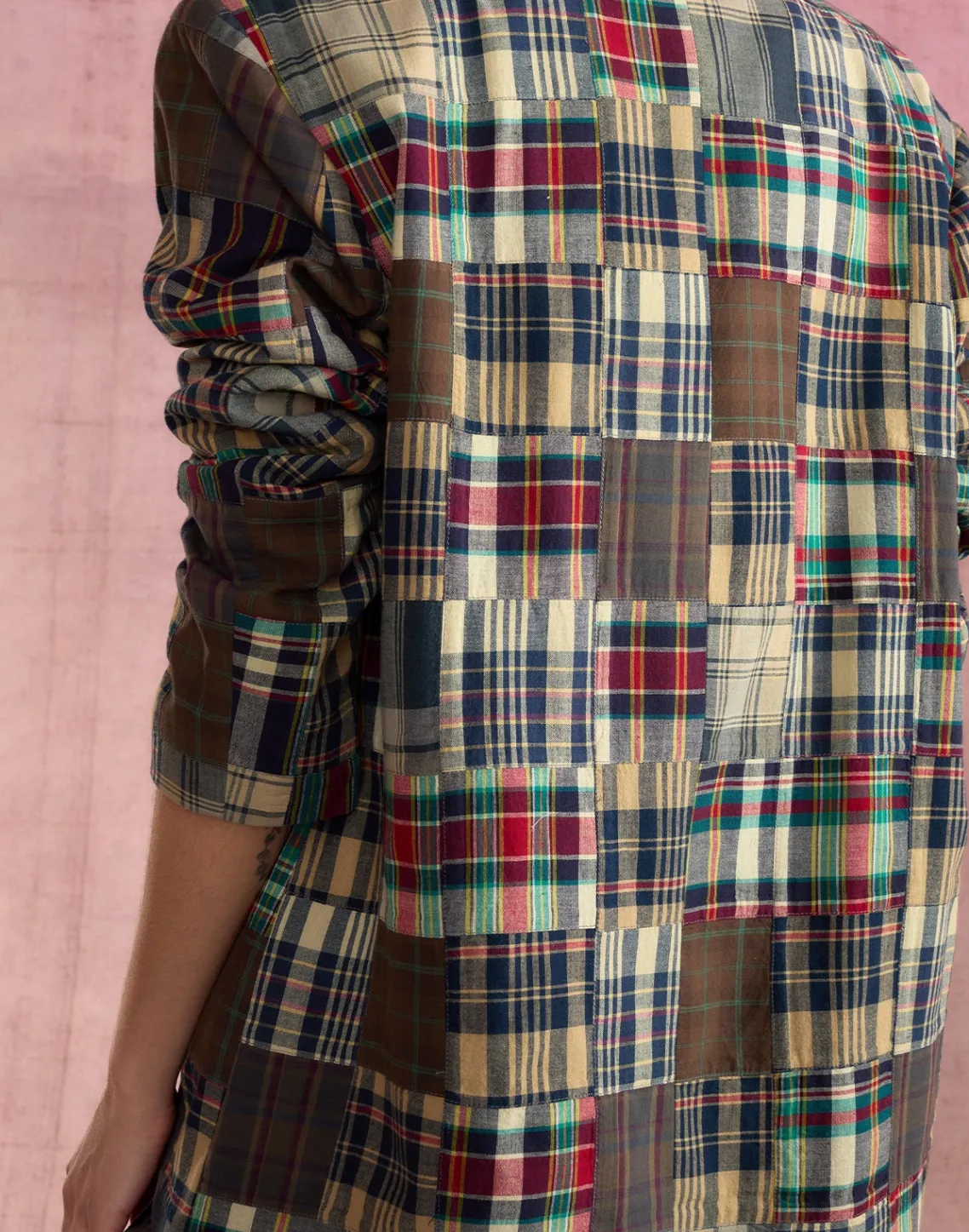 Cynthia Rowley Madrid Madras Blazer PLAID Best