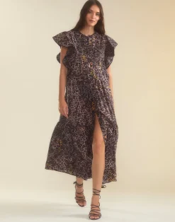 Cynthia Rowley Malta Kaftan LEOPD Sale
