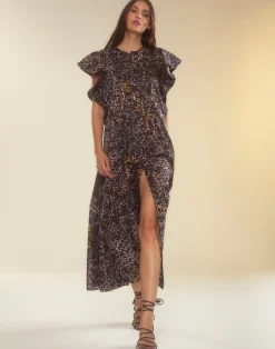 Cynthia Rowley Malta Kaftan LEOPD Sale