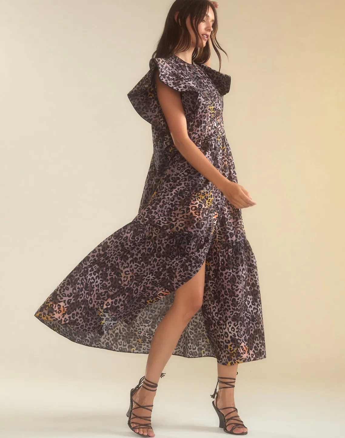 Cynthia Rowley Malta Kaftan LEOPD Sale