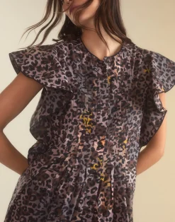 Cynthia Rowley Malta Kaftan LEOPD Sale