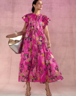 Cynthia Rowley Malta Kaftan PNKFL Online