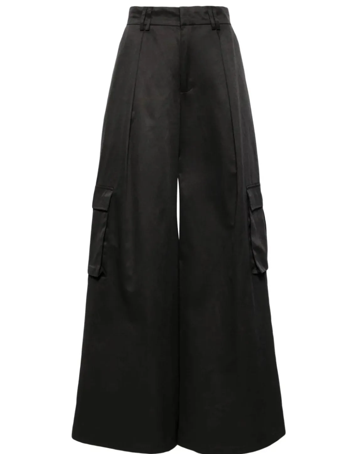 Cynthia Rowley Marbella Cotton Cargo Pant BLACK Hot