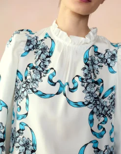 Cynthia Rowley Marseille Shift Dress WTBLU Discount