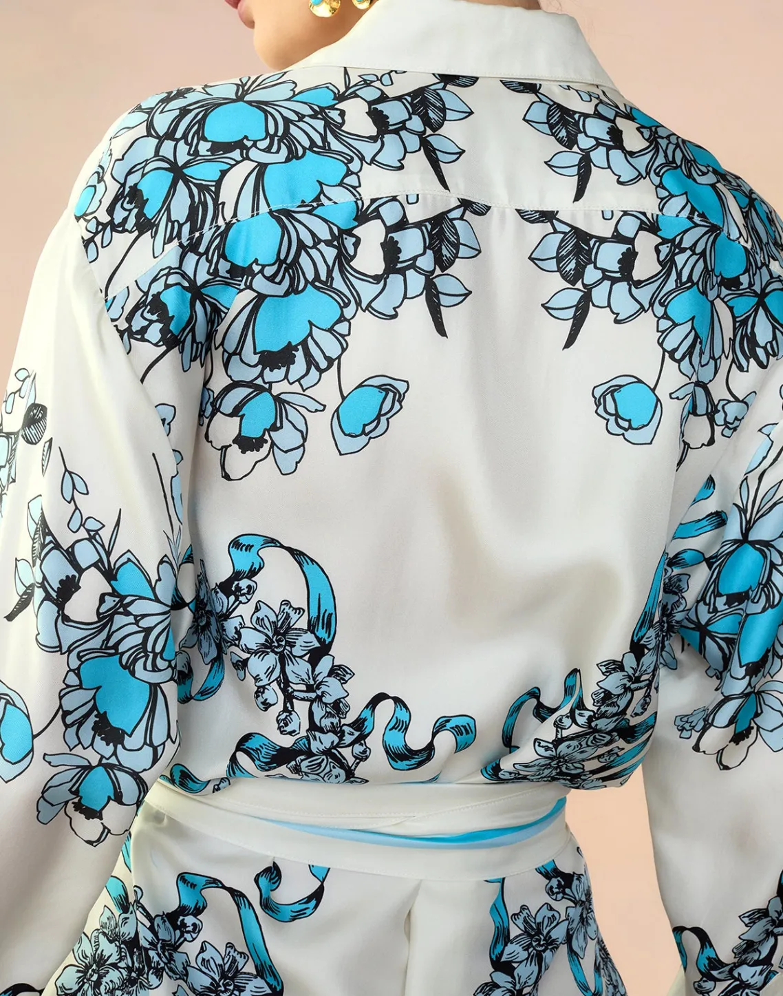 Cynthia Rowley Marseille Shirt Dress WTBLU Outlet