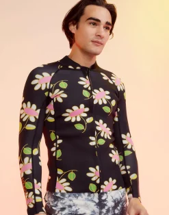 Cynthia Rowley Men's Surf Jacket BLKMT Discount