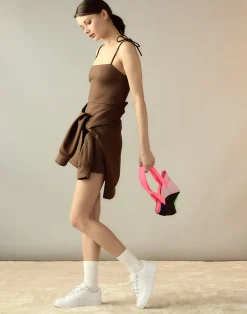 Cynthia Rowley Mini Colorblock Nylon Tote MULTI Discount