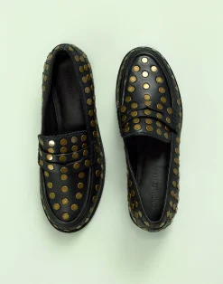Cynthia Rowley Nailed It Classic Loafer BLACK Clearance