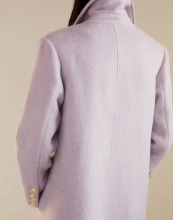 Cynthia Rowley Noa Wool Trench Coat LVNDR Outlet