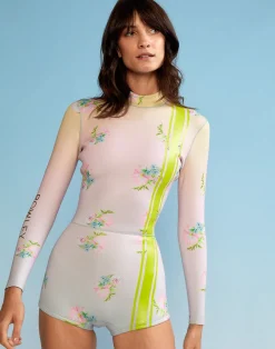 Cynthia Rowley Ombre Floral Wetsuit YPBOMB Hot