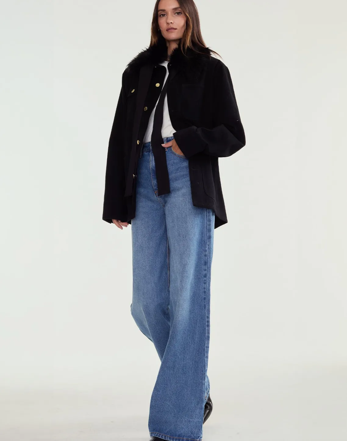 Cynthia Rowley Outward Bound Field Jacket BLACK Hot