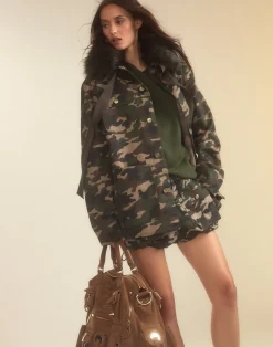 Cynthia Rowley Outward Bound Field Jacket GRNCAM Online