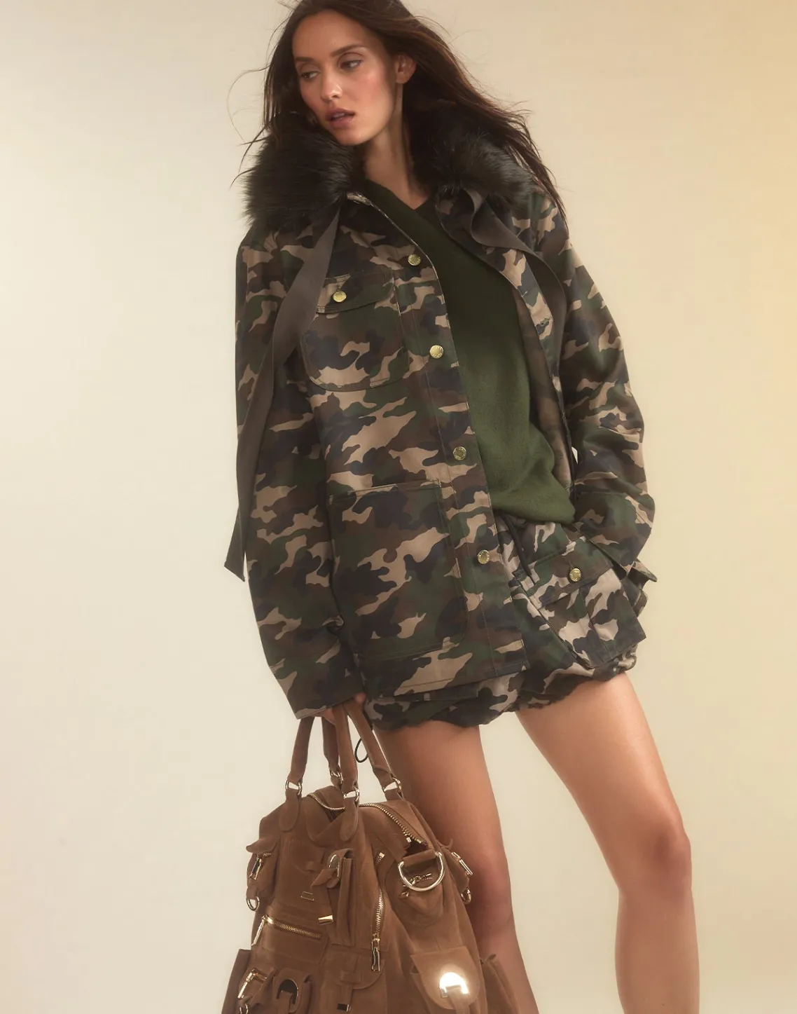 Cynthia Rowley Outward Bound Field Jacket GRNCAM Online