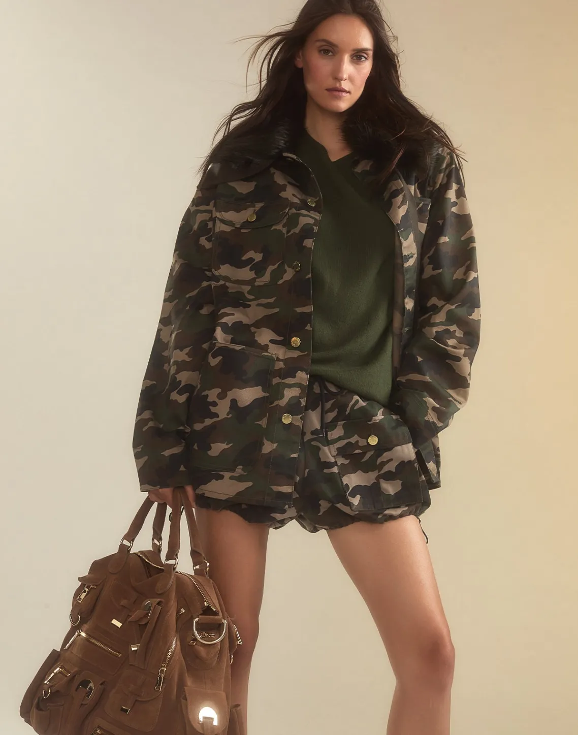 Cynthia Rowley Outward Bound Field Jacket GRNCAM Online