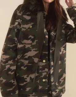 Cynthia Rowley Outward Bound Field Jacket GRNCAM Online