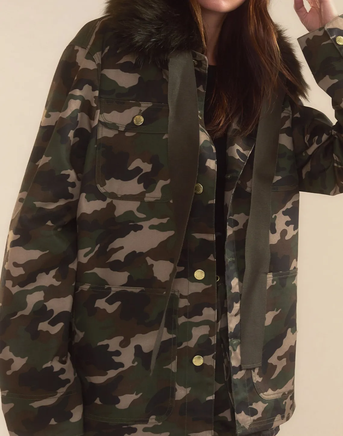 Cynthia Rowley Outward Bound Field Jacket GRNCAM Online