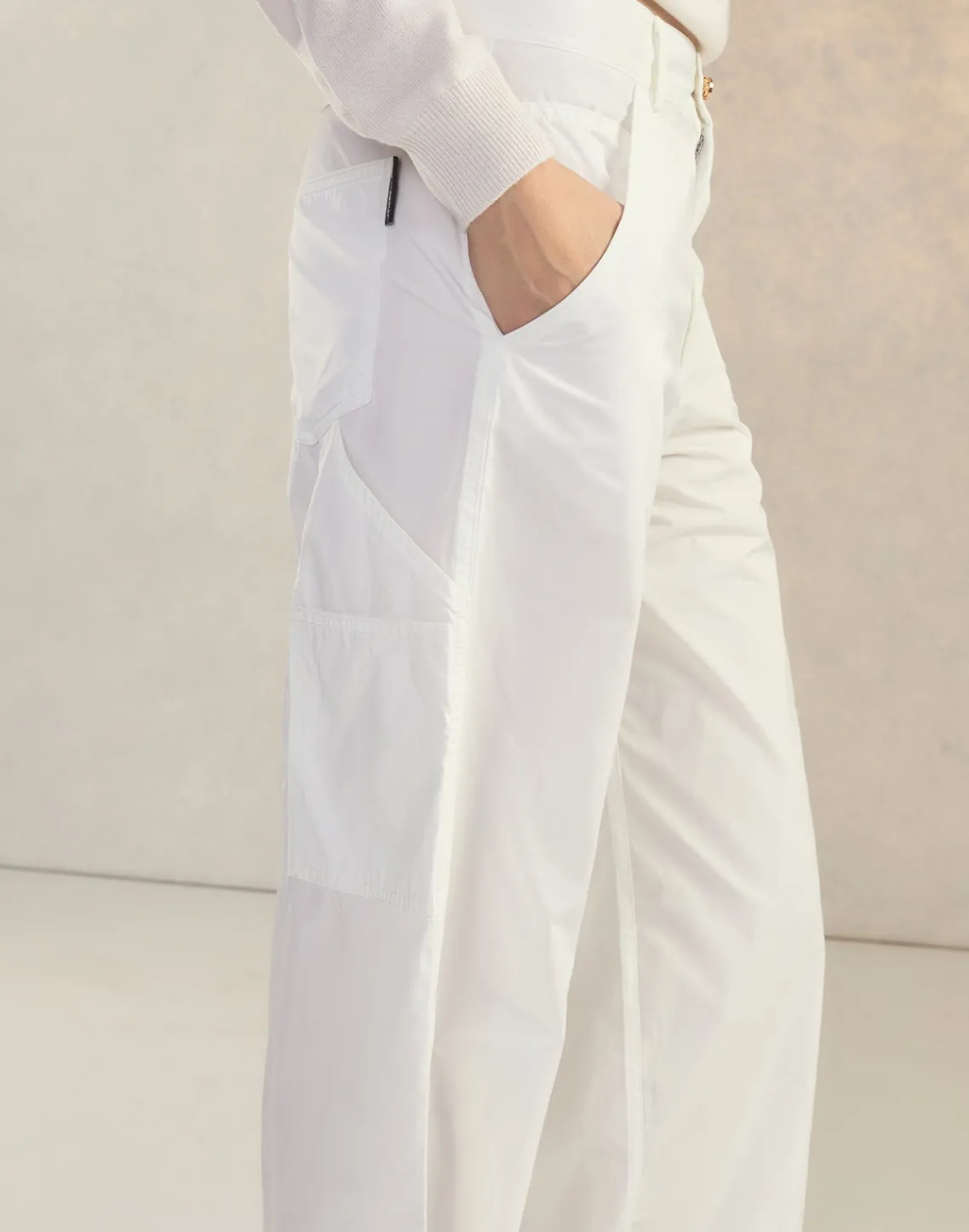 Cynthia Rowley Paige Painter Pant NATRL Online