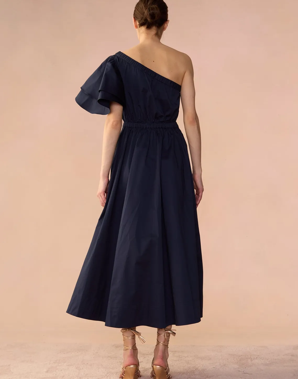 Cynthia Rowley Palma Dress Navy Clearance