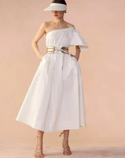Cynthia Rowley Palma Dress White Hot