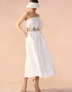 Cynthia Rowley Palma Dress White Hot