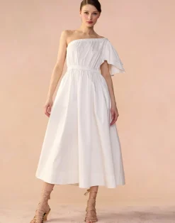 Cynthia Rowley Palma Dress White Hot