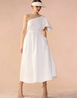Cynthia Rowley Palma Dress White Hot