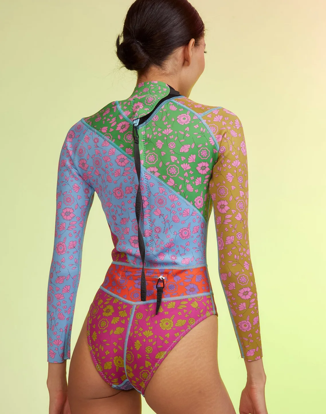 Cynthia Rowley Patchwork Wetsuit FRLMU Best