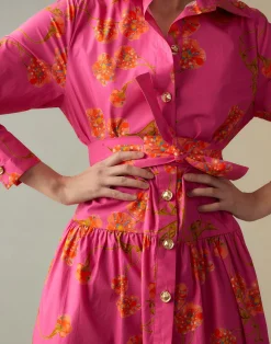 Cynthia Rowley Perennial Shirt Dress PNKFL Best