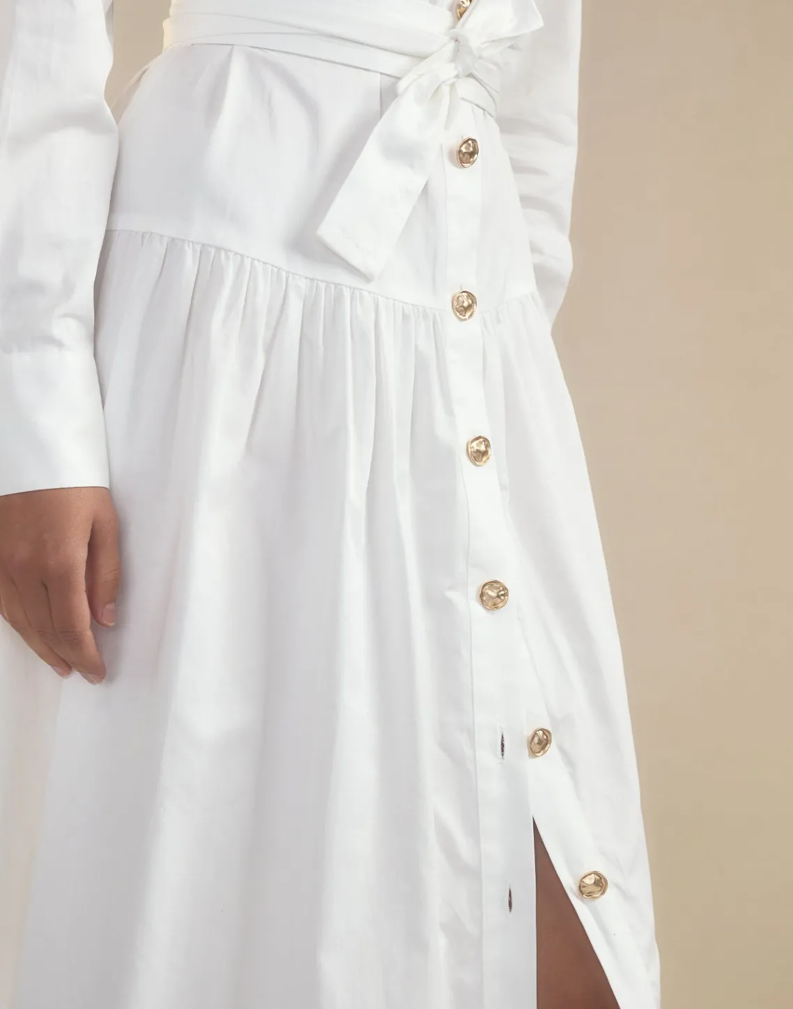 Cynthia Rowley Perennial Shirt Dress White Outlet