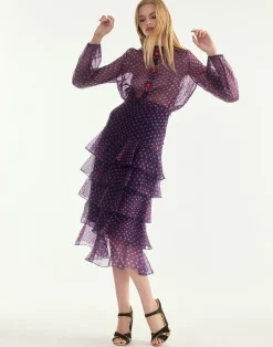 Cynthia Rowley Prim Silk Organza Blouse RDNVY Online