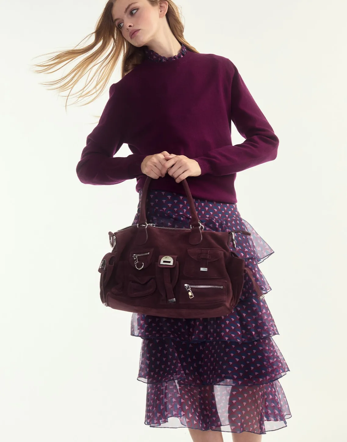 Cynthia Rowley Prim Silk Organza Skirt RDNVY Clearance