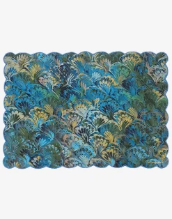 Cynthia Rowley Quilted Cotton Placemat GRNMA Clearance