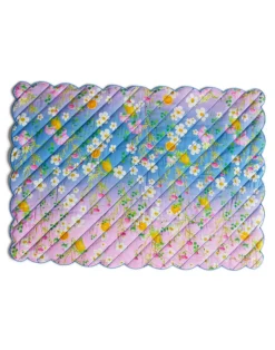Cynthia Rowley Quilted Placemats OMPKBL New
