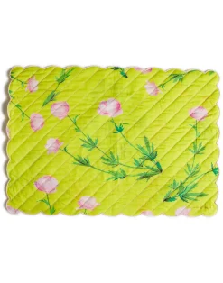 Cynthia Rowley Quilted Placemats YLWMT New