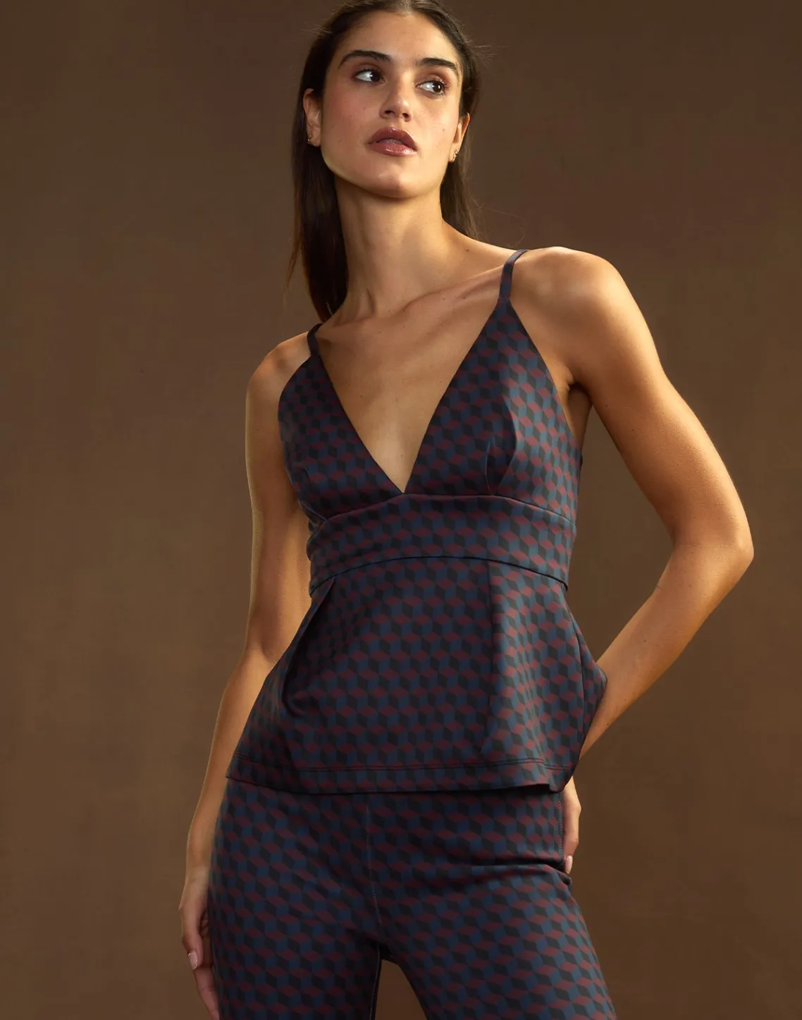 Cynthia Rowley Rho Bonded Top RDNVY Hot