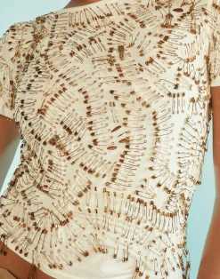 Cynthia Rowley Safety First Tee White Online