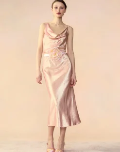 Cynthia Rowley Shimmering Siren Top ROSGD Discount